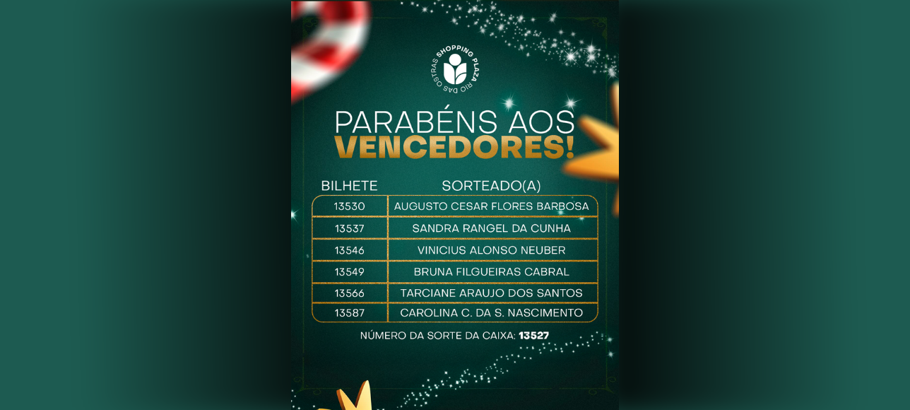 REGULAMENTO – NATAL PREMIADO PLAZA SHOPPING RIO DAS OSTRAS